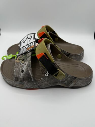 Crocs Adults' Classic All Terrain Realtree EDGE Sandals 207891-267 NEW MENS 11🔥