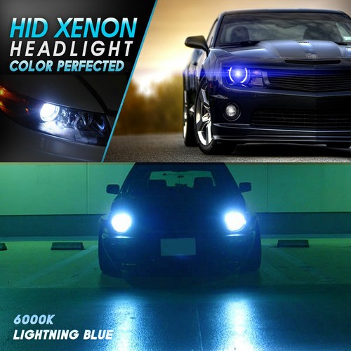 SLIM HID CONVERSION KIT 2 Ballasts 2 Replacement Bulbs HEADLIGHTS FOG LIGHT KIT - Picture 5 of 14