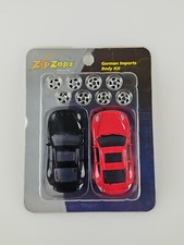 Porsche 911 Turbo Black & Red German Imports Body Kit ZipZaps Micro RC Accessory
