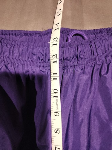Vintage Reebok Womens Windbreaker Suit 2pc Sz L Purple/Black Lined Full Zip - Picture 17 of 20