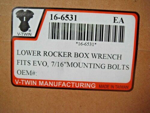 Llave de caja basculante Harley FXR EVO perno inferior 7/16" FXST FXD FLD V-Twin 16-6531 X7 - Imagen 4 de 4