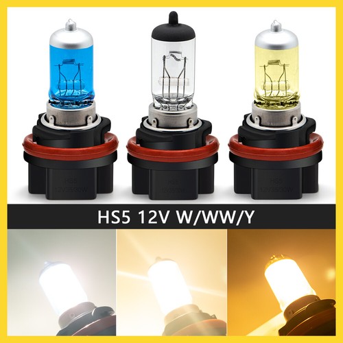 Ruiandsion HS5 Halogène Moto Phare Ampoule Kart DRL 12V 35W/30W 600lm 4Couleurs - Imagen 1 de 8