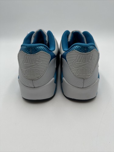 Nike Air Max 90 Hyperfuse Platinum Dynamic Blue Sample 2011 Size 9 Brand New - Picture 12 of 17