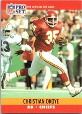 1990 Pro Set -    #532 Christian Okoye