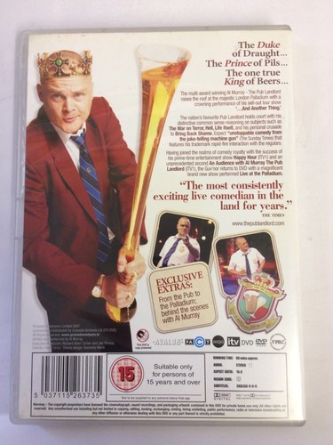 x2 Al Murray Pub Landlord - Think Yourself British Common Sense And DVD - Great! - Picture 7 of 7