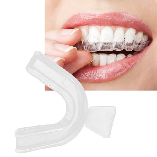 4 Stück Silikon Nacht Mundschutz Zähne Knirschen Knirschen Dental Schlafmittel Zubehör - Bild 2 von 12