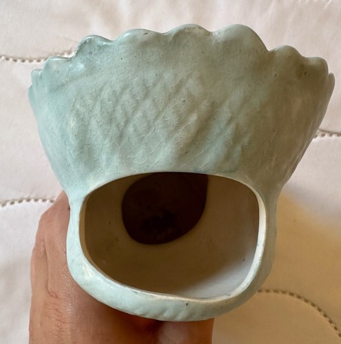 Vaso testa di bambino vintage fioriera pizzo cofano Ucagco Giappone - Foto 5 di 6