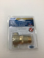 Camco OEM RV Brass Water Pressure Regulator Protects RV Plumbing 40055 40-50 PSI