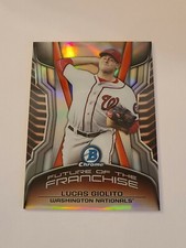 2014 Lucas Giolito Mini Bowman Chrome Refractor Future Of The Franchise Insert