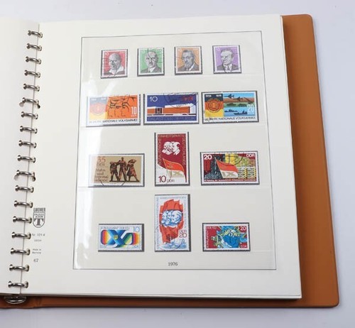 DDR 1966 bis 1987 Sammlung in 4 Lindner Alben, hoher Katalogwert - Bild 7 von 23