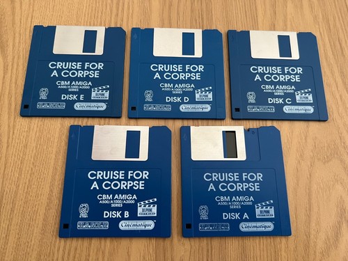 Amiga Cruise for a Corpse Vintage 1991 Game - Working -👽👾Retro Gift Idea👾👽 - Afbeelding 17 van 24