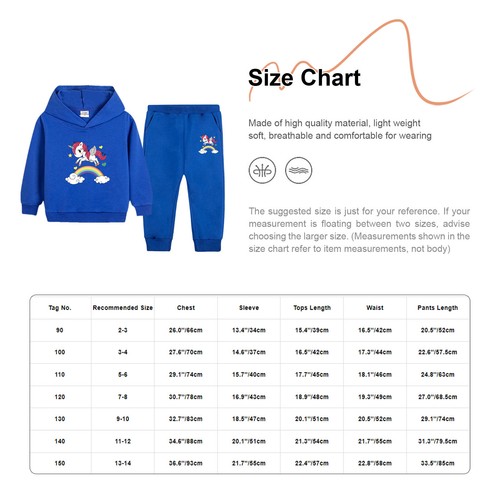 Kids Girls Tracksuit Long Sleeve Sport Suit Jogging Pullover With Pants Fashion - Picture 9 of 36