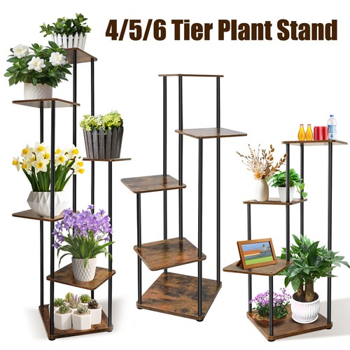Blumentreppe Pflanzenständer Metall Blumenständer Pflanzentreppe Blumenregal NEU - Bild 2 von 35