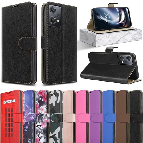 For OnePlus Nord CE 2 Lite 5G Wallet Case, Leather Wallet Flip Stand Phone Cover - Picture 1 of 21