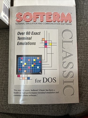 Softm Terminal Emulations- und Kommunikationssoftware für DOS Neu Open Box - Bild 7 von 10
