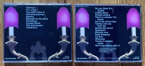 The Who • Tommy • 2 CD Set • MCA Records • 21 Songs - Foto 2 di 3