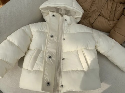 New Fashion Winter Kids Parkas Girls Fur Coat Hooide Boys Thicken Outerwear Coat - Picture 23 of 27