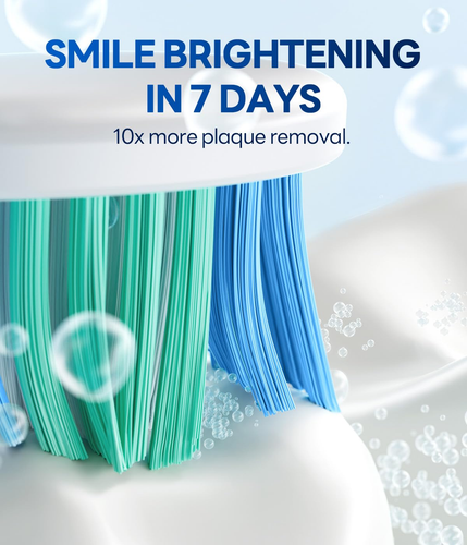 Electric Toothbrush for Adults,Travel Sonic Toothbrush with 8 Replacement Heads, - Picture 2 of 12