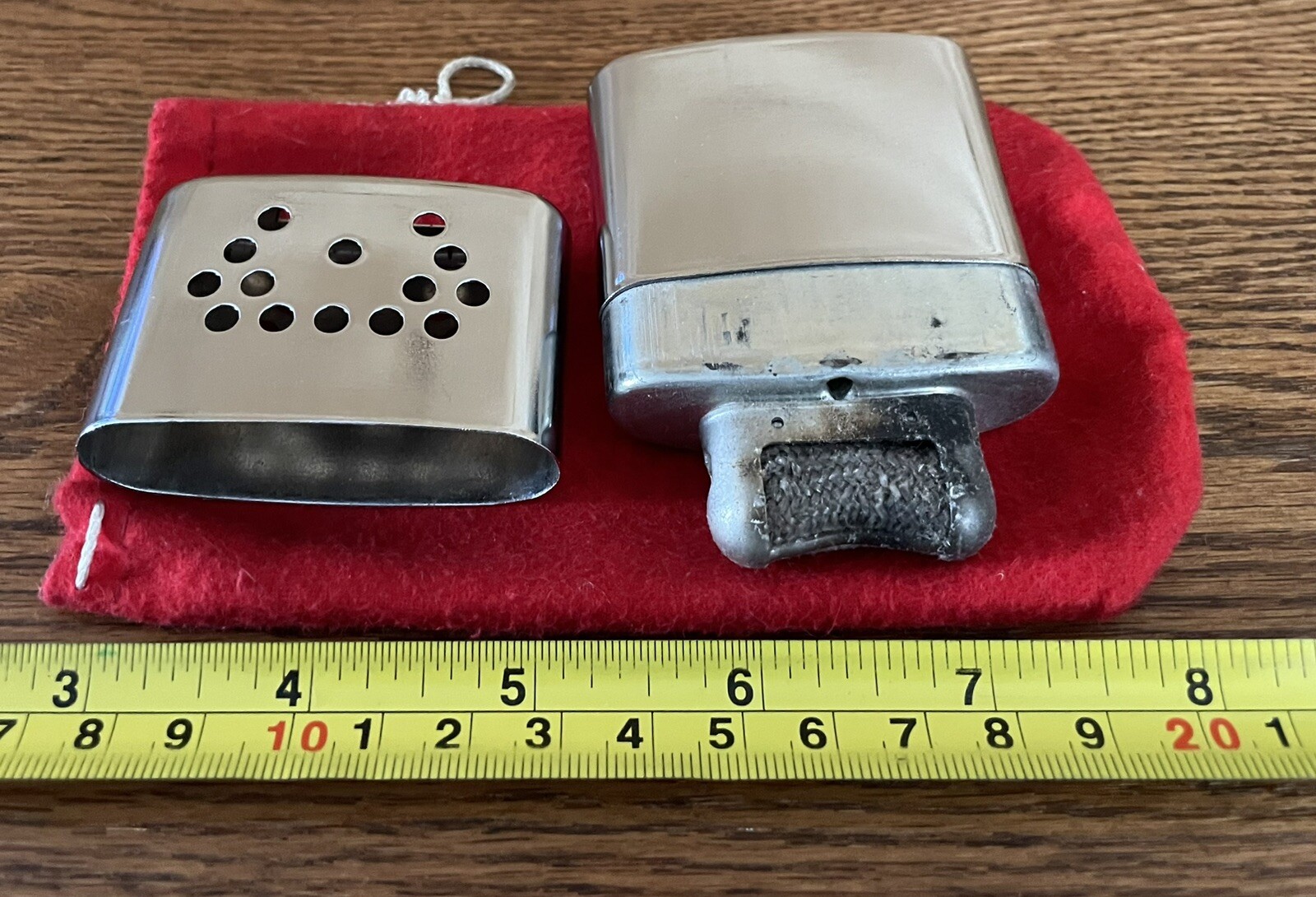 Vintage Orbex Jon-E Self Starting Hand Warmer Made in USA W Bag Refillable