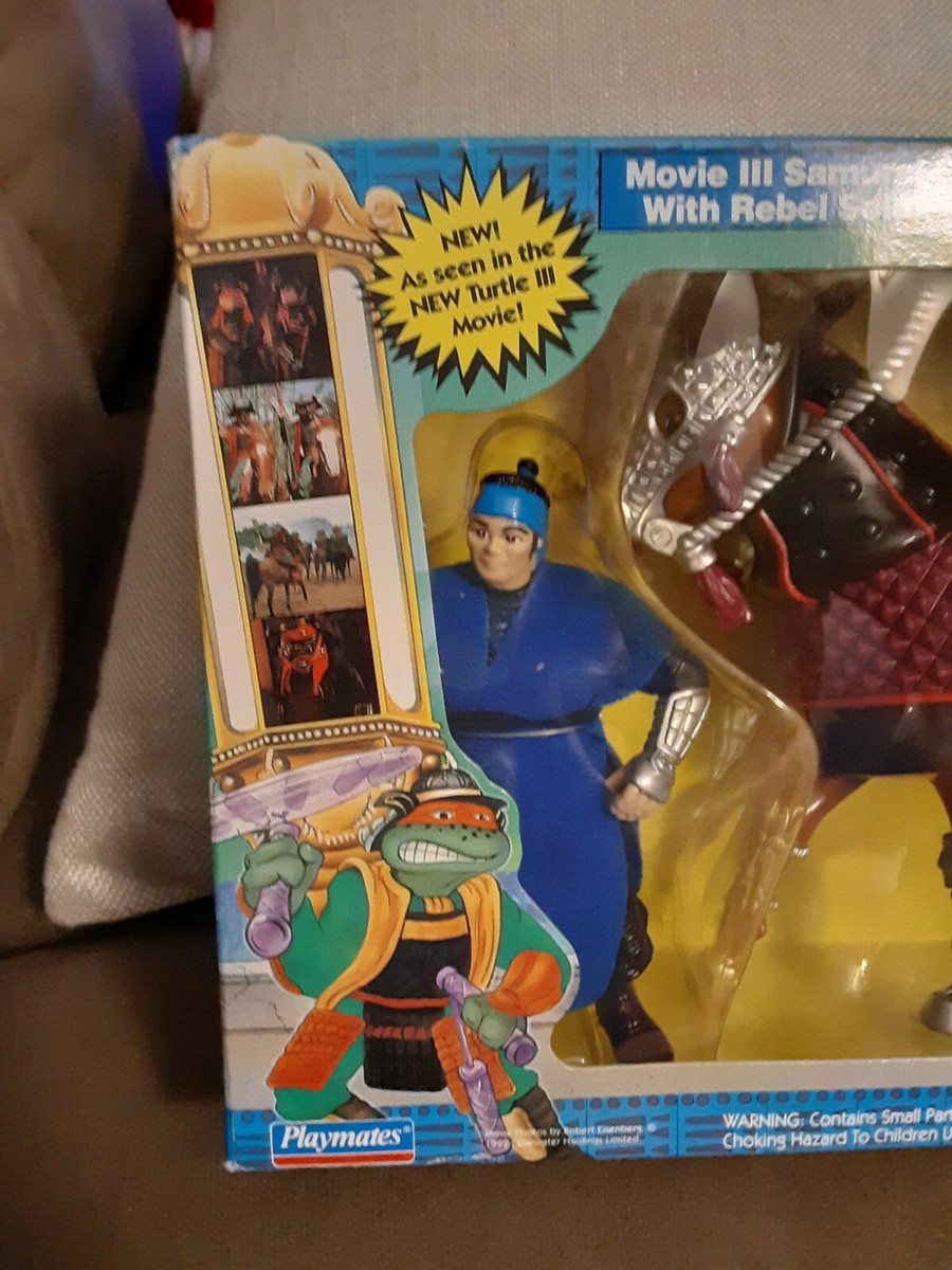 Teenage Mutant Ninja Turtles Movie III 3 Samurai War Horse & Rebel