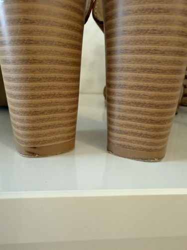 Ladies Graceland Strappy Sandal - Tan/Brown - Size 40/7 - VGC - Picture 8 of 11