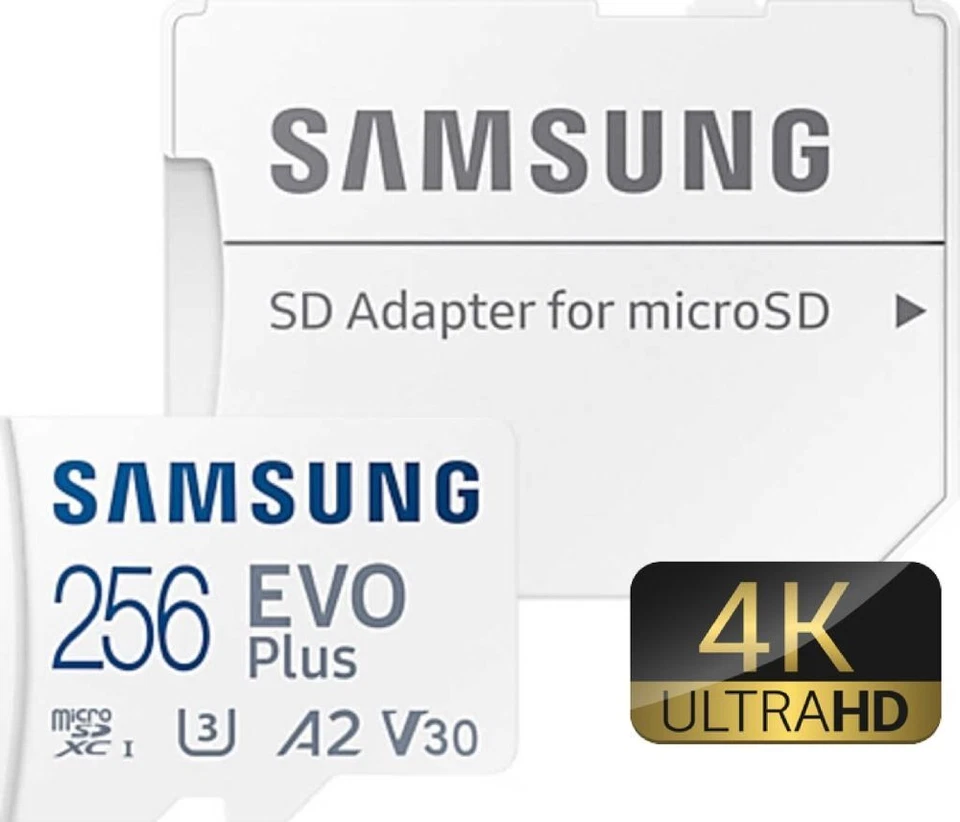 Samsung EVO Plus Micro SD Karte Speicher 64GB 128GB 256GB 512GB Speicherkarte - Bild 4 von 4
