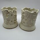 Lenox Christmas Poinsettia Tea Light Votive Holder Set Of 2 Retired Pattern