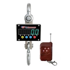 Outdoor Safe Stainless Steel 600 lb Crane Scale LED Digital Display & Remote