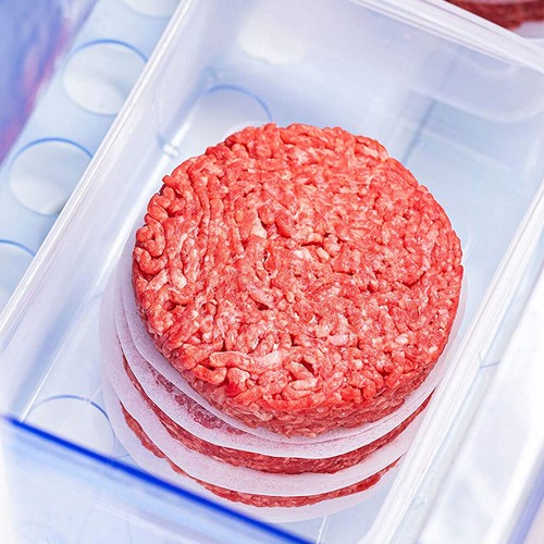 100x Hamburg Paper Non Stick Baking Oil Paper For Burger Press BBQ Patty Maker - Picture 6 of 12