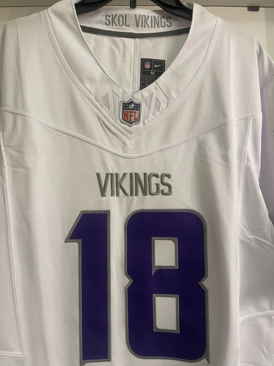 Minnesota Vikings Justin Jefferson Winter Warrior Vapor FUSE Minnesota Vikings Justin Jefferson Winter Warrior Vapor FUSE