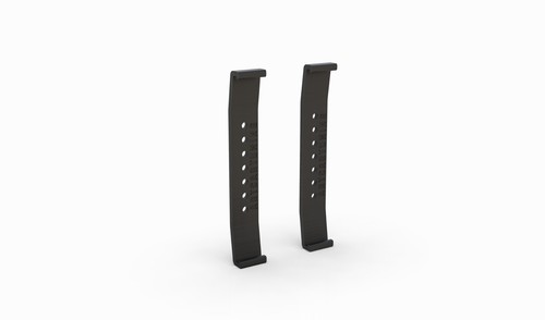 Kennzeichen Clips C X Halter vorne hinten Anhänger Wohnwagen KFZ Push&Lock - Bild 7 von 14