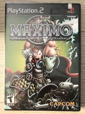 Maximo: Ghosts to Glory (Sony PS2, 2002, Black Label, Sealed) - see description