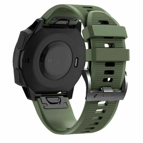 Silicone Watch Band Strap Quickfit For GARMIN Forerunner 935 945 955 Solar 965 - Picture 52 of 198