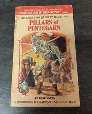 Pillars of Pentegarn Dungeons & Dragons Endless Quest Book #3 TSR 5th Print 1983