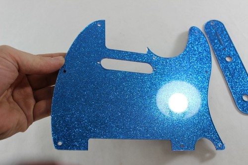 Golpeador de brillo azul + juego de placas de control se adapta a Fender Telecaster - Imagen 5 de 6