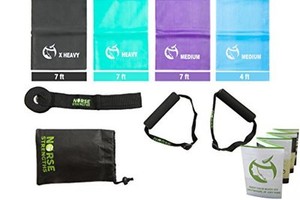 Norse-Strengths-Resistance-Bands-Kit-4-Exercise-Physical-Therapy-Stretch-Sports