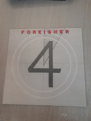 1981 Atlantic Records Foreigner 4 Vinyl LP 1st Pressing