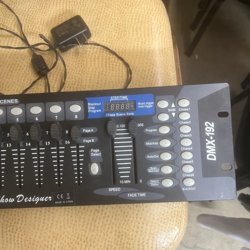 DMX Show Designer DMX512 Light Controller Console DMX-192 - Picture 3 of 5