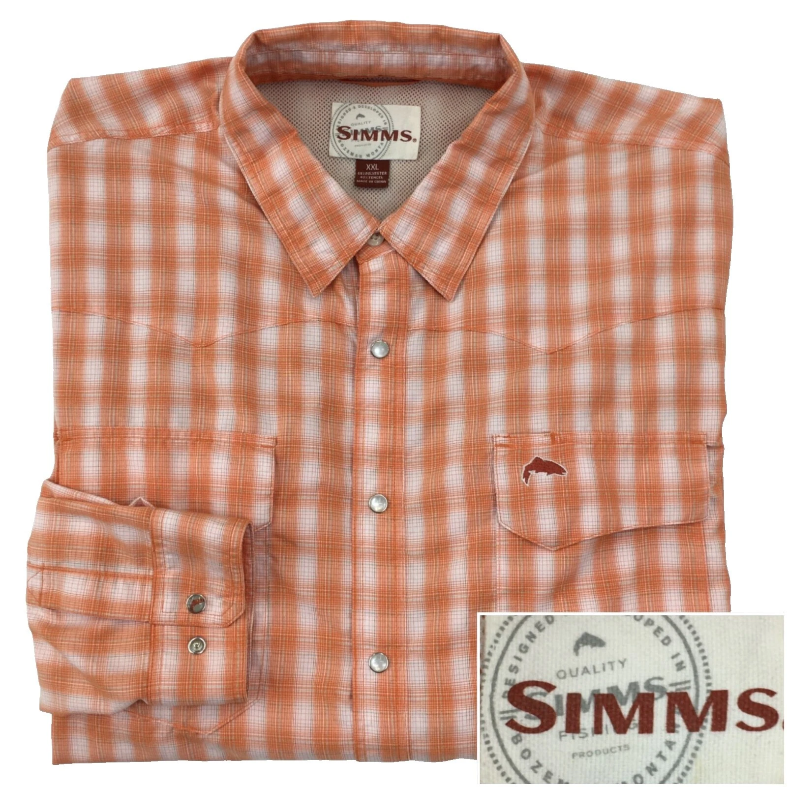 Camisas para hombre talla 2XL Simms