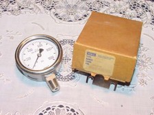 Wika 9833515 Type 233.53 2.5" Pressure Gauge 0-1000 PSI 2.5" Dial Stainless NEW!
