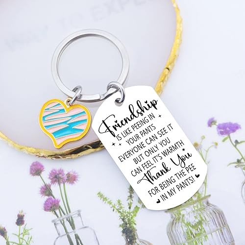 OEHEDOU Regali di Amicizia per Donna Regali di Compleanno per Amicizia come fare pipì - Foto 2 di 6