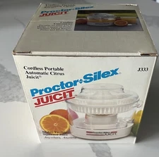 Proctor Silex Battery Operated Portable Juicer Jucit model J333 NEW