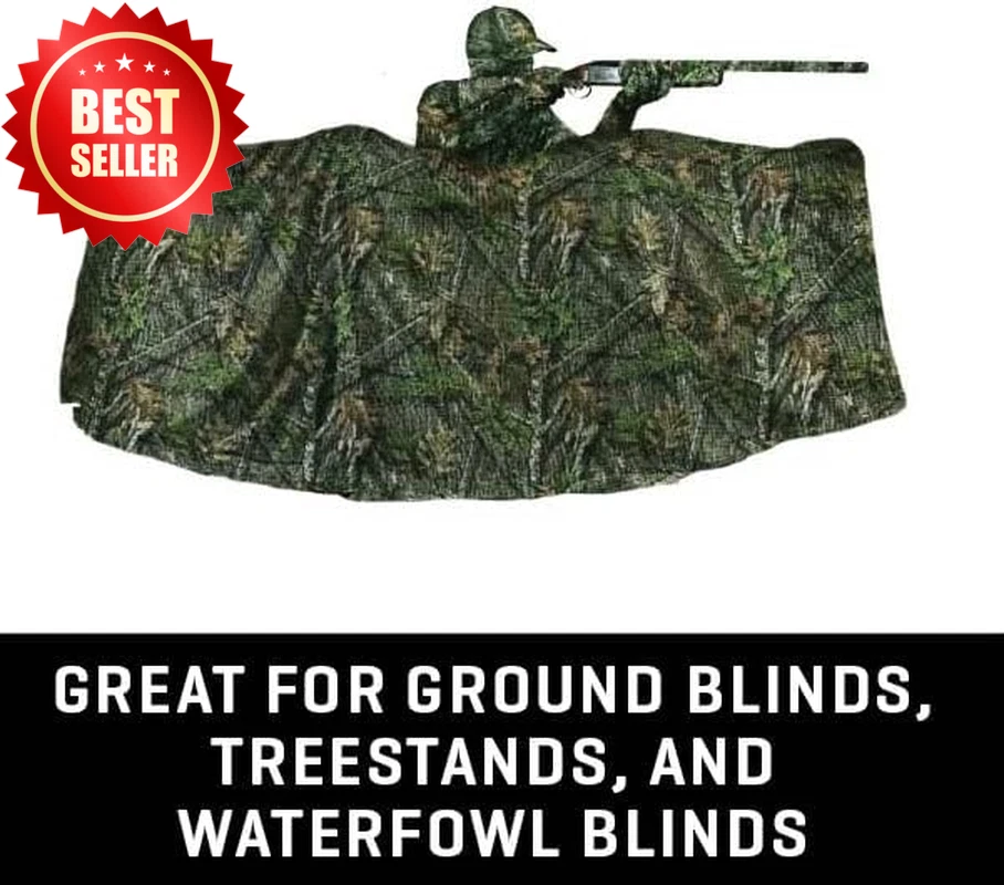 Vanish Hunting Blind Camo Portable Ground Deer Turkey Duck Hunt Concealment - Image 4 of 4