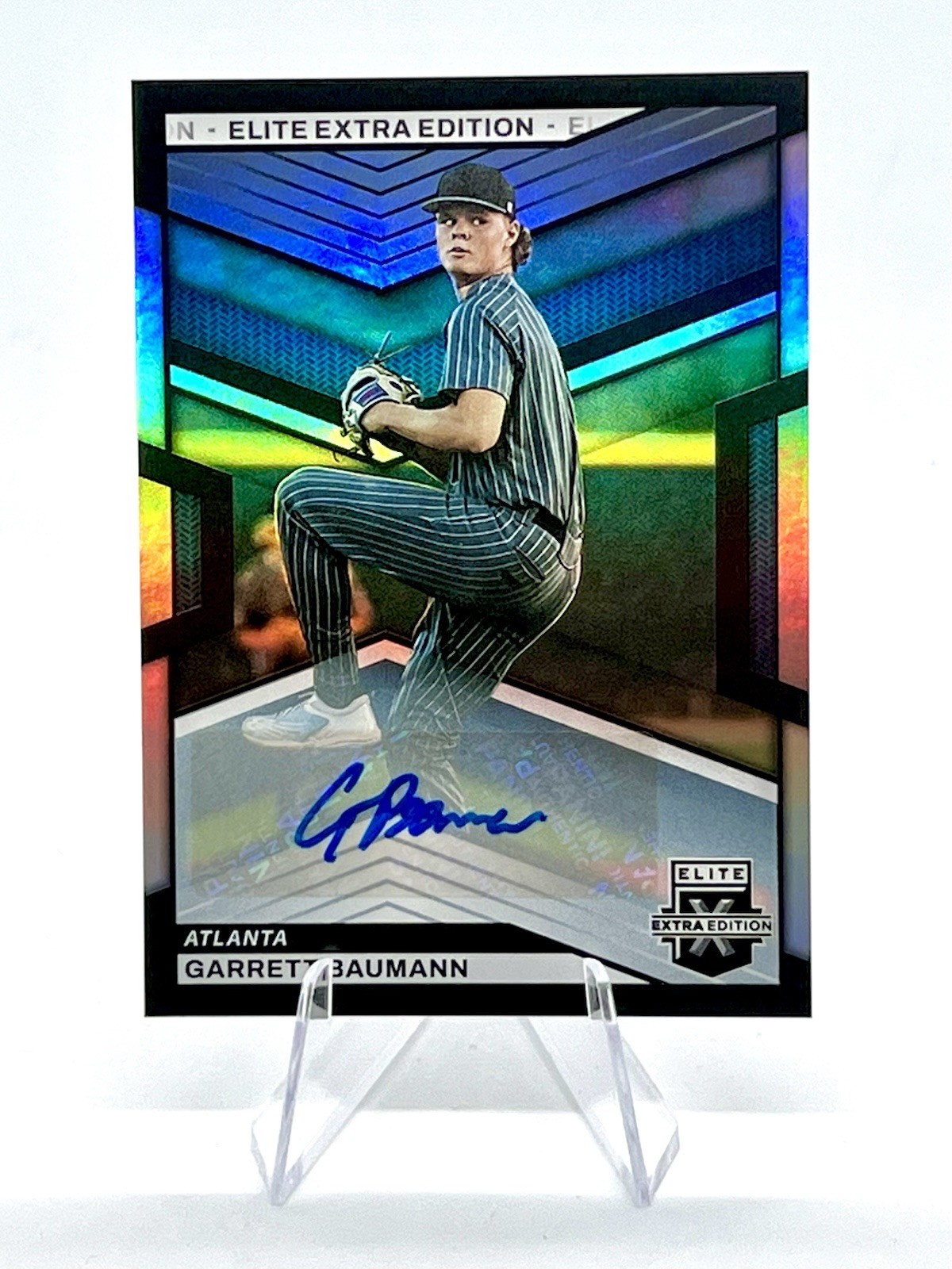 Garrett Baumann 2023 Panini Elite Extra Edition Signatures #30 Auto