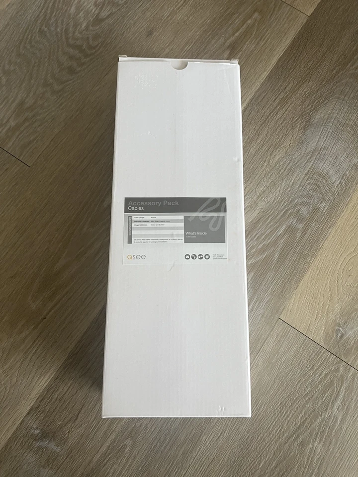 4 cámaras de seguridad Q-See QM7010B con cables e instrucciones Foto 3 de 4