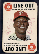 1968 Topps Game Insert #23 Dick Allen Phillies LOW GRADE (light creases/marked)