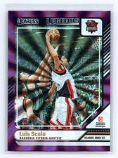 Luis Scola 2024-25 Donruss EuroLeague #176 Purple Laser #/99