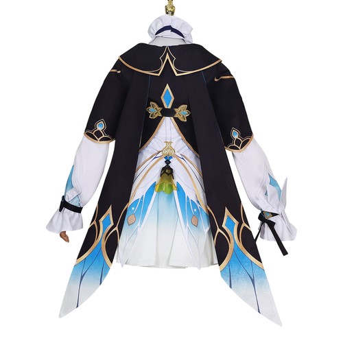 Game Honkai Star Rail Firefly Cosplay Costume Dress Uniform Wig Full Set - Picture 7 of 19