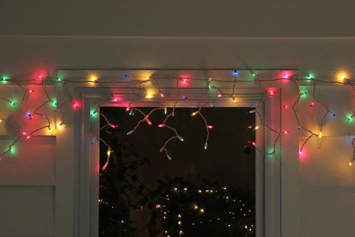 Northlight 100 Multi-Color Mini Icicle Christmas Lights 3" Spacing - White Wire - Picture 3 of 4