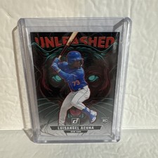 2025 Donruss Luisangel Acuna Unleashed Insert Rookie Card- Mets
